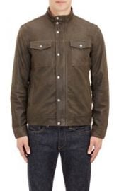 John Varvatos Star USA Leather Jacket at Barneys