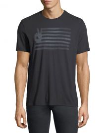 John Varvatos Star USA Peace Flag Graphic T-Shirt   Neiman Marcus at Neiman Marcus