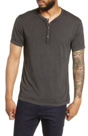 John Varvatos Star USA Regular Fit Henley T-Shirt at Nordstrom