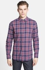 John Varvatos Star USA Slim Fit Sport Shirt at Nordstrom