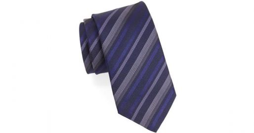 John Varvatos Star USA Striped Silk Tie at Nordstrom