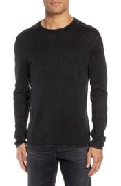 John Varvatos Star USA Walter Long Sleeve Acid Wash Crewneck T-Shirt at Nordstrom