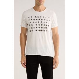 John Varvatos Stars Raw Edge Graphic T-Shirt at Nordstrom