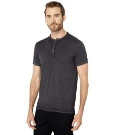 John Varvatos Three-Button Henley K4463V2B  com at Zappos