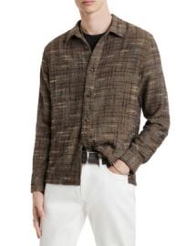 John Varvatos Vinton Regular Fit Over Shirt Bloomingdales at Bloomingdales
