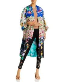 Johnny Was Flower Panya Mixed Print Kimono Bloomingdales at Bloomingdales