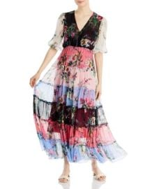 Johnny Was Juliet Tiered Silk Maxi Dress   Bloomingdales at Bloomingdales