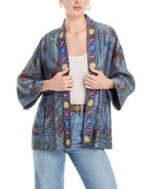 Johnny Was Liliana Cargo Pocket Kimono Jacket Bloomingdales at Bloomingdales