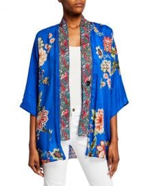 WornOnTV: Traci’s blue floral kimono on The Young and the Restless ...