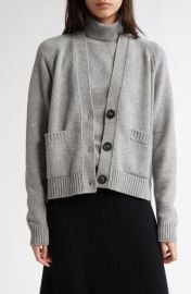 Johnstons of Elgin Cashmere V-Neck Cardigan at Nordstrom