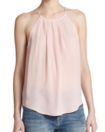 Joie - Amarey Silk Tank in Picasso Pink at Saks Fifth Avenue