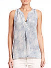 Joie - Aruna Sea Skin Printed Silk Top at Saks Fifth Avenue