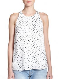 Joie - Brighton Printed Silk Tank at Saks Fifth Avenue