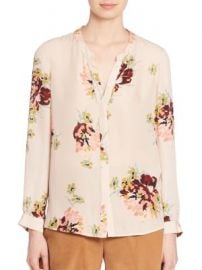 Joie - Devitri Silk Floral-Print Blouse at Saks Fifth Avenue