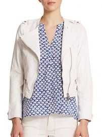 Joie - Odina Leather Moto Jacket at Saks Fifth Avenue