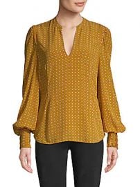 Joie - Printed Long-Sleeve Blouse at Saks Off 5th