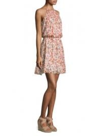 Joie - Reinelde Floral Blouson Dress at Saks Off 5th