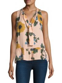 Joie - Silk Estero Floral-Print Blouse at Saks Fifth Avenue