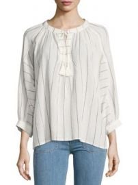 Joie - Toluca Cotton Blouse at Saks Off 5th