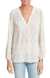 Joie  Avonmora  Print Silk Top at Nordstrom