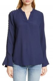 Joie Abe Button Sleeve Blouse   Nordstrom at Nordstrom