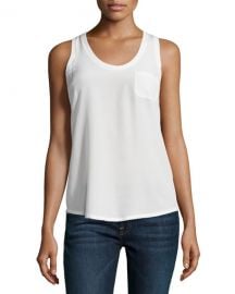 Joie Alicia Racerback Pocket Tank at Neiman Marcus