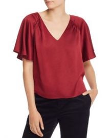 Joie Ankita V-Neck Top  Women - Bloomingdale s at Bloomingdales