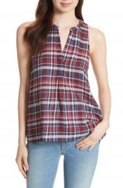 Joie Aruna Plaid Top at Nordstrom