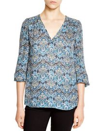 Joie Avonmora Paisley Print Silk Top at Bloomingdales