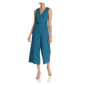 Joie Belted Sleeveless V Neck Wide Leg Jumpsuit at Walmart