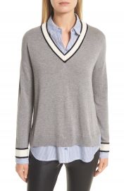 Joie Belva Layered Look Sweater   Nordstrom at Nordstrom