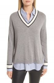 Joie Belva Layered Look Sweater at Nordstrom