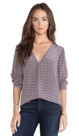 Joie Daryn Blouse in Shiraz  REVOLVE at Revolve