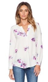 Joie Deon Blouse in Porcelain  REVOLVE at Revolve