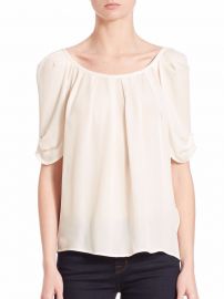 Joie Eleanor Silk Blouse at Saks Fifth Avenue