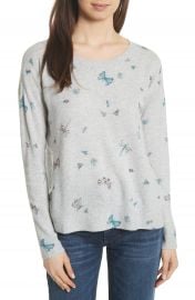 Joie Eloisa Painted Bug Cashmere Top at Nordstrom