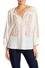 Joie Embroidered Blouse at Nordstrom Rack