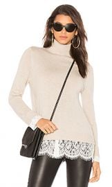 Joie Fredrika Sweater in Oatmeal  amp  Porcelain from Revolve com at Revolve