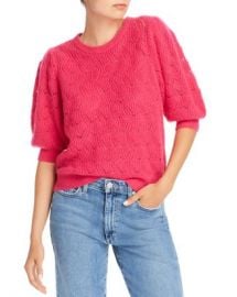 Joie Jenise Wool-Blend Pointelle Sweater Women - Bloomingdale s at Bloomingdales