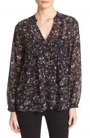 Joie Martine C Print Silk Top at Nordstrom