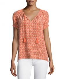 Joie Masha Seahorse Top at Neiman Marcus