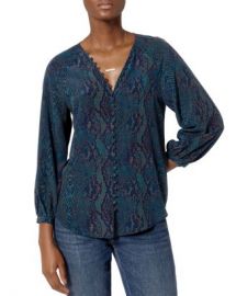 Joie Shariana Silk Snakeskin Print Top  Women - Bloomingdale s at Bloomingdales