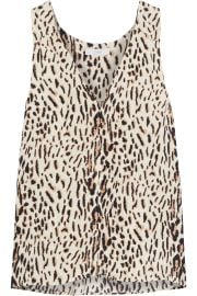 Joie Tadita Leopard Tank Top at The Outnet