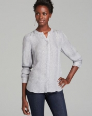 Joie Top - Hanelle Reptile Silk at Bloomingdales