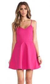 Joie Viernan Cotton Pique Dress in Bougainvillea from Revolve com at Revolve