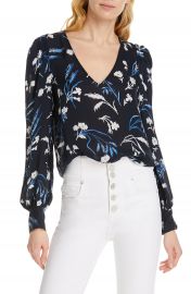 Joie Yadra Floral Silk Top   Nordstrom at Nordstrom