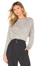 Joie Yerrick Pullover in Heather Grey from Revolve com at Revolve