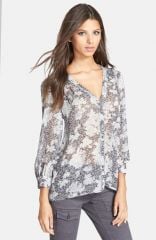 Joie and39Cordiaand39 Print Silk Blouse at Nordstrom