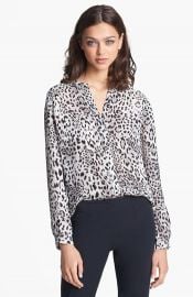 Joie and39Gudeliaand39 Print Silk Top at Nordstrom