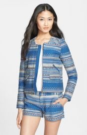 Joie and39Lindraand39 Crop Multistripe Jacket at Nordstrom